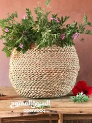  1 ديكورات من نبات الحلفا الطبيعى