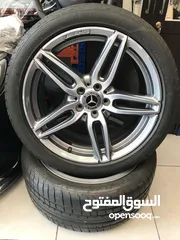  17 جنط مرسيدس مستعمل اصلي جميع الاشكال