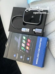  2 Wireless car adapter  لتشغيل الآيفون بدون سلك