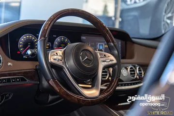  14 Mercedes S320 2018 Amg kit   السيارة وارد الشركة و قطعت مسافة 40,000 كيلو متر فقط