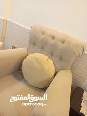  2 كنب للبيع شبه حديد استعمال بسيط جدا