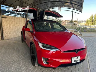  8 Tesla X 2021 long range plus 81% autoscore