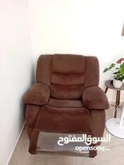  8 طقم ريكلاينر امريكي بني جودة ممتازة (تم تنزيل السعر)
