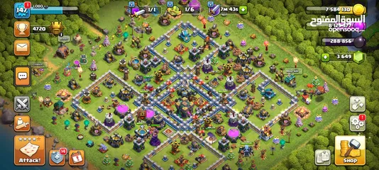  3 clash of clans TH 14