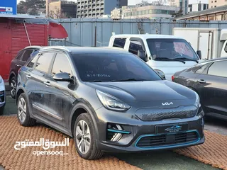  4 كيا نيرو كهربا 2022 لون فيراني وارد كوري فحص كامل من دون حوادث فل كامل إلا فتحه سعر ممتاز