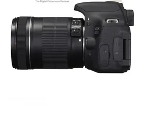  2 كاميرة Canon 600d مع عدسة 58mm ومع البطارية وشاحن والشنطة   مستعملة استعمال خفيف