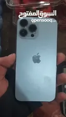  6 iphone 13 pro max 256 لون ازرق سماوي