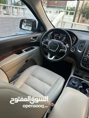  22 DODGE DURANGO 2014 ( HEMI) Limited وارد الوكالة  فحص كامل قاطع مسافة 100 الف كم بحال  الوكالة