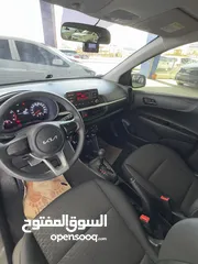  12 كيا مورنج   موديل 2022 بدفعه اولي تسليم مفتاح تشمل الدفعه التنازل والتامين الشامل والرسوم