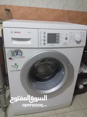  1 غسالة بوش 7 كيلو 1200 دورة وكالة