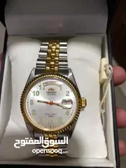  4 ساعة اورينت جديدة اصدار محدود شراء من الوكيل محمد محمود جمعة صناعة اليابان