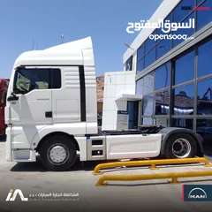  6 راس تريلا تك MAN TGX 18.460 4X2 BLS 2018 كفالة الوكيل لمدة 3 شهور