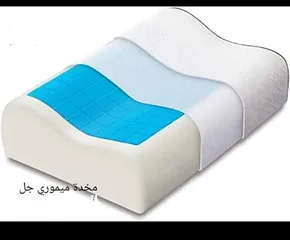  1 مخدة ميموري فوم جل طبية