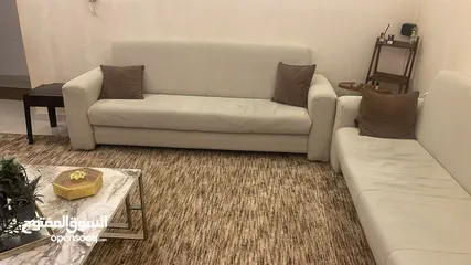  1 طقم كنب مع بوكس