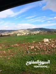  10 ارض للبيع 3500 متر واصل الخدمات اطلاله رائعة  منبسطة