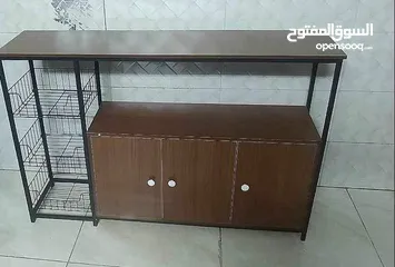 4 خزانة مطبخ عصرية ومتعددة الاستخدامات
