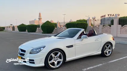  1 SLK 200 AMG  خليجي ونظيف جداً