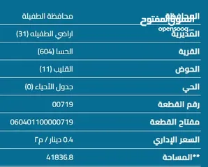  4 أرض للبيع على شارع عمان العقبة باقل سعر بالسوق  استثماري مميز بمساحة 41863م تصلح لكازية أو استراحة