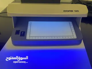 3 جهاز كشف العملات المزورة  Dros 125