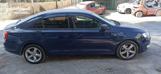  4 سكودا رابيد 2014 للبيع