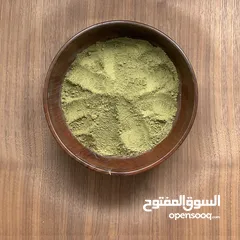  4 حناء طبيعية خضراء أصلية للتجميل و صبغ الشعر
