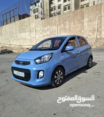  1 كيا بيكانتو 2017 بصمة فل  عداد قليل ( 67 ) ألف كيلو فقط