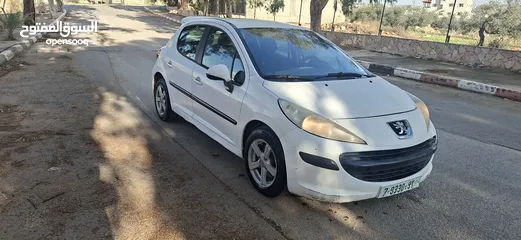  12 بيجو 207 مش 206موديل 2008-اتومتيك -ماتور 1600اصل برايفت  فحص الف وسعر محرقة كاش نظيفة من الاخر