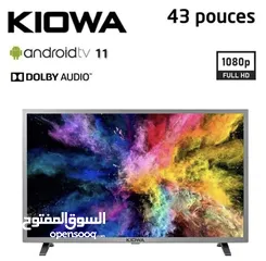 1 Tv Kiowa 43 pouce Smart Android