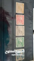  4 طوابع بريد لكافه الدول نادره