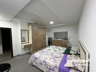  2 استديو مفروش للإيجار في الماصيون قرب بنك القدس