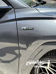  6 هونداي توسان NLine ترخيص 2022 محرك 1600 هايبرد plug in/يقطع على الشحنه 52 كيلو متر