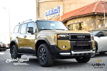  3 تويوتا برادو 2024 بلون صحراوي مميز وارد الشركة المركزية وكفالة الوكيل