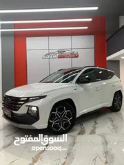  1 هيونداي توسان إن لآين هايبرد بلج إن 2023 دفع رباعي 271 حصان فل اضافات