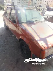  1 اوبل كاديت 1982 مرخصة مأمنة اتمات فحص نضيف نقرة سلف ومشي  بديها بدو شغل
