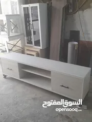  8 طاولات شاشه خشب 18م كفاله 5سنوات جميع الوان