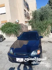  2 هوندا سيفيك 98 محول 2000 بحالة الوكاله