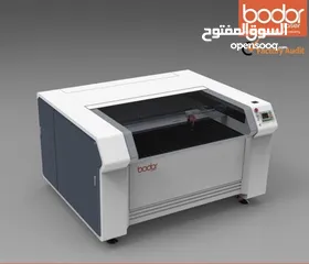  1 ماكينة ليزر  CNC / BODOR Laser CO2 لقص الخشب والاكريلك والجلد والقماش