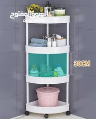  12 استغل الزوايا... وخلّي كل شي مرتب!   ودّع الفوضى واستقبل التنظيم مع ستاند الزاوية البلاستيكي