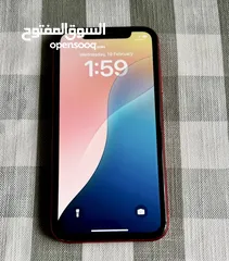  3 iPhone XR 128GB red used like new