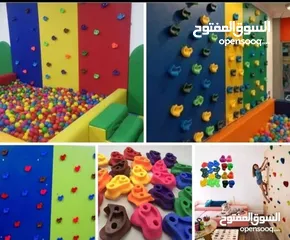  2 حجارة تسلق للروضات والحضانات ومناطق الالعاب
