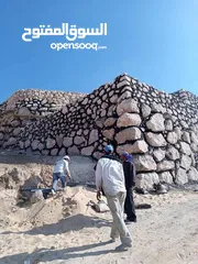  6 بناء السناسل الحجريه