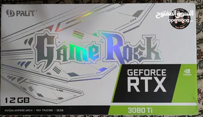  2 كرت شاشة RTX 3080Ti palit gamerock