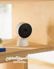  9 Google Nest Cam – كاميرا مراقبة ذكية (جديدة وأصلية 100%)  وجميع اجهزة google الاصلية متوفرة لدينا