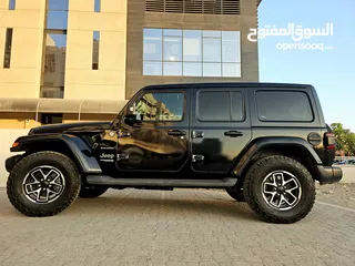  4 Well maintained JEEP WRANGLER SAHARA 2020