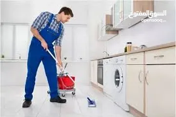  2 تنظيف فلل ومنازل مع التعقيم ومكافحة حشرات