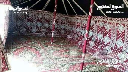  20 خيم شعر تراثيه  حجم 8م×4م يوجد أحجام أخرى حسب الطلب  الخيم جديده ولا يوجد  مستعمله