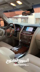  10 انفنتي QX80 فل مواصفات خليجي صبغ وكاله اول مالك مسرفس وجاهز اطارات جديده