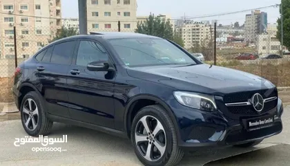  2 مرسيدس GLC 350e هايبرد 2018 كوبيه 4MATIC – نظيفة جداً و في مجال بالسعر