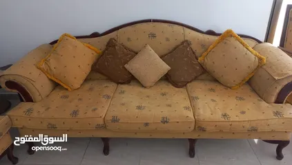 1 طقم كنب مستعمل