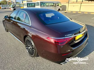  4 مرسيدس S 580 L. AMG خليجي وكالة الزواوي